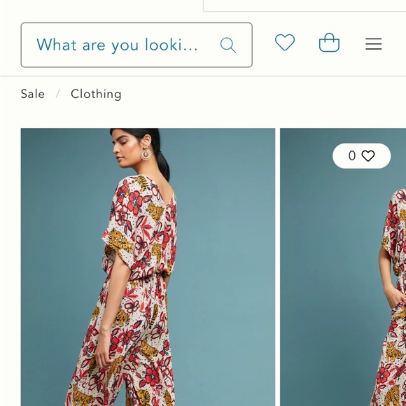Corey Lynn Calter Veronica Anthropologie Floral Jumpsuit romper size XS - Picture 3 of 6